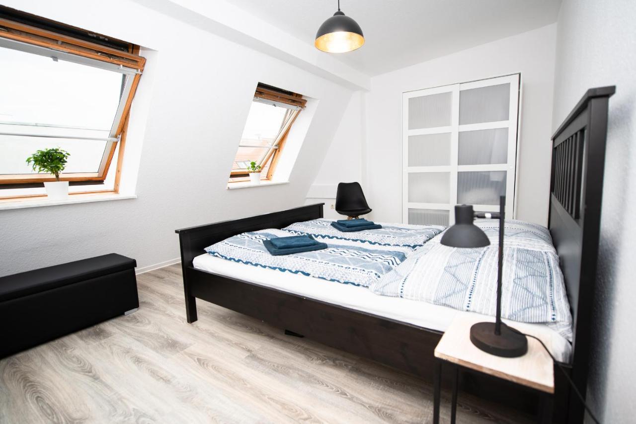 Ko-Living - Haendel Suite - Altstadt Mit Kueche, Smart Tv & Dachterrasse Halle  ภายนอก รูปภาพ